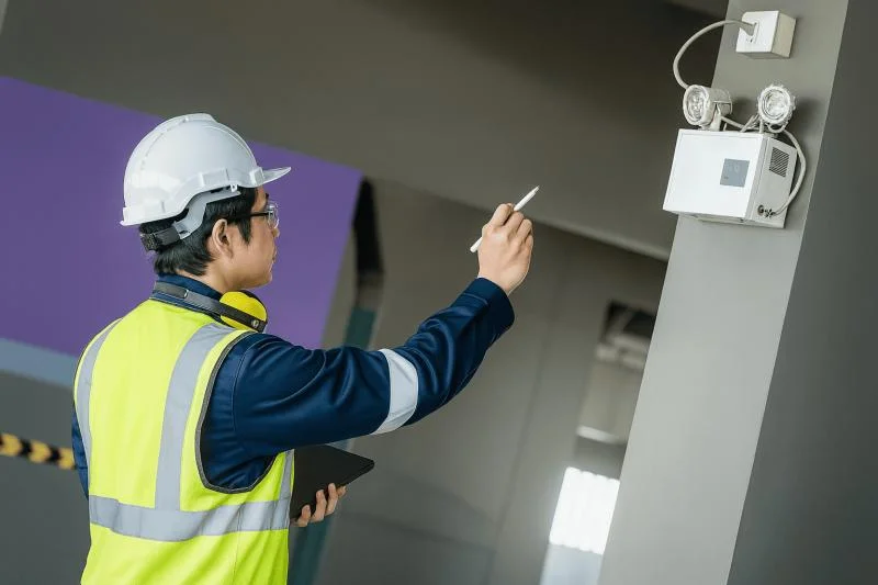 Laudo iluminação de emergência